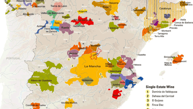 Weinregionen_Spanien